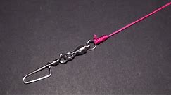 8 Top Fishing Knots for Tying Swivel | How to tie Swivels