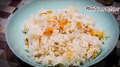 5 minutes! Super Easy Garlic Fried Rice! Quick and Delicious Fried Rice Recipe!