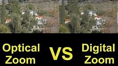 Digital Zoom VS Optical Zoom Compared