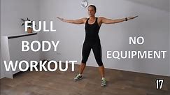 Full body workout for women – at home with no equipment