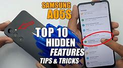 Samsung Galaxy A05s New Top 10 Tips Tricks Hidden Features English Tutorial