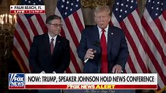 Donald Trump: I get along with Speaker Johnson and Marjorie Taylor Greene