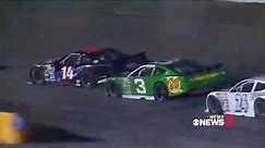 Dale Jr. racing at North Wilkesboro Speedway