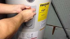 How To Reset The Reset Button On a Electric Hot Water Heater Pretty Easy