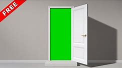 Top 5 opening DOOR green screen TRANSITION