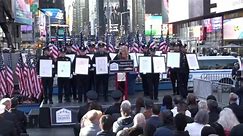 National First Responders Day ceremony was held in Times Square