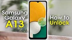 How to Unlock Samsung Galaxy A13 5g