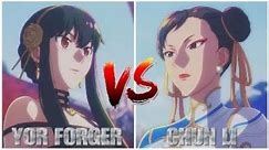 Yor Forger vs Chun Li - Deadly Assassin vs Martial Arts Master!