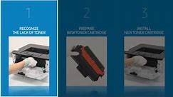 [Smart Tips] How to change the toner cartridge for M2620, M2621, M2820, M2830 series