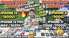 IPhone X ₹9000/- IPhone 11 Pro ₹18000/-Cheapest iPhone Market in delhi | Second Hand iPhone Sale