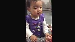 Baby talking at 10 months
