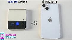 Apple iPhone 13 vs Samsung Galaxy Z Flip 3 SpeedTest and Camera Comparison
