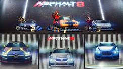 Asphalt 8 Multiplayer Challenger SRT8 vs DS Survolt vs Countach vs SLK SE vs CTS-V vs Bentley GT V8