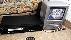 Sanyo FWDV225F DVD/VCR Combo Player