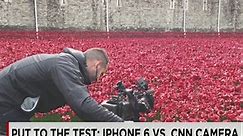 iPhone 6 camera vs. CNN camera
