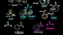 Identifying functional groups | Organic chemistry | Khan Academy