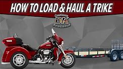 How to Load & Secure a Harley Trike onto a Trailer