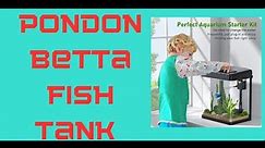 pondon betta fish tank installation instructions 2 & 3 gallon | betta fish tank setup