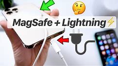 Charging iPhone with MagSafe + lightning SUPER FAST CHARGING! - What happens ?