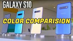 Samsung Galaxy S10 | S10+ and S10e Color Comparison🔥