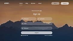 How To Make A Website With Login And Register | HTML CSS & JavaScript