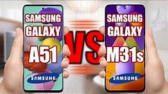 Samsung Galaxy A51 vs Samsung Galaxy M31s