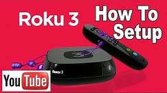 Roku 3 How To Setup & use with YouTube video demo | art411howto ™