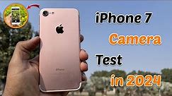 iPhone 7 Camera Test in 2024 | Detailed Camera Test in Hindi🔥 | Portrait & videos