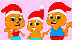 🔴 Cats Family in English - Happy New Year Cartoon for Kids