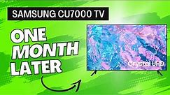 Samsung CU7000 Crystal UHD TV: 1 Month Later Review