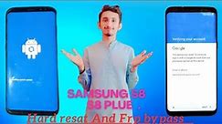 Samsung Galaxy S8 And S8 + Hard Reset And Frp Bypass Without Pc | S8 And S8 plus frp Bypass 2022