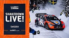🛑 Shakedown LIVE | WRC Rally Sweden 2024