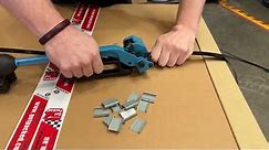 How to use Steel Strapping - How to use Metal Strapping