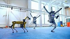 Unbelievable Robot Dance by Boston dynamics