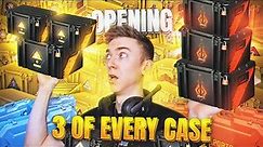 Opening 3 of every CS:GO case EVER! (2021)