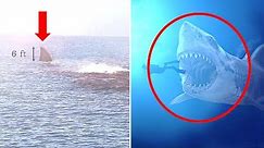 5 Real Life Megalodons Caught On Camera