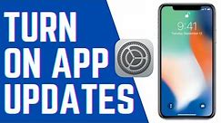 How To Set Automatic Updates For Apps On iPhone (Turn On/Off)