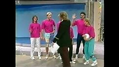 1990: Promi-Volleyball in der ZDF-Show "Die 80er"