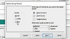 Microsoft Access A to Z: Adding option (radio) buttons to a form