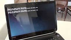 Toshiba Laptop: Fix Error Reboot and Select Proper Boot Device