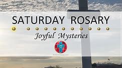 Saturday Rosary • Joyful Mysteries of the Rosary 💙 View of the Cross at Dawn