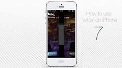 How to Use Twitter on iPhone
