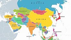 What Are The Five Regions Of Asia?