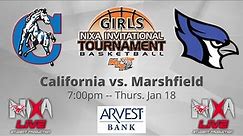 2024 Girls Nixa Invitational | First Round | California vs Marshfield