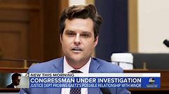 Rep. Matt Gaetz denies sexual relationship with teen girl amid DOJ probe