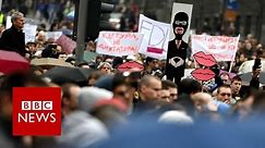 Serbia Protests: Why are thousands of young Serbs so angry? BBC News