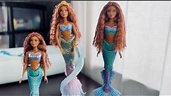Live action The Little Mermaid Ariel doll comparison