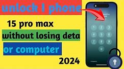 Unlock Phone without Password (2024)