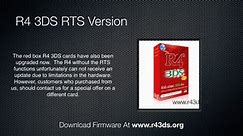 R4 3DS Updated For 6.2.0 Nintendo 3DS and Nintendo 3DS XL Systems