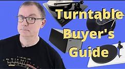 BEGINNER'S GUIDE: HOW TO BUY YOUR NEW TURNTABLE & WHY THEY ARE IMPORTANT
